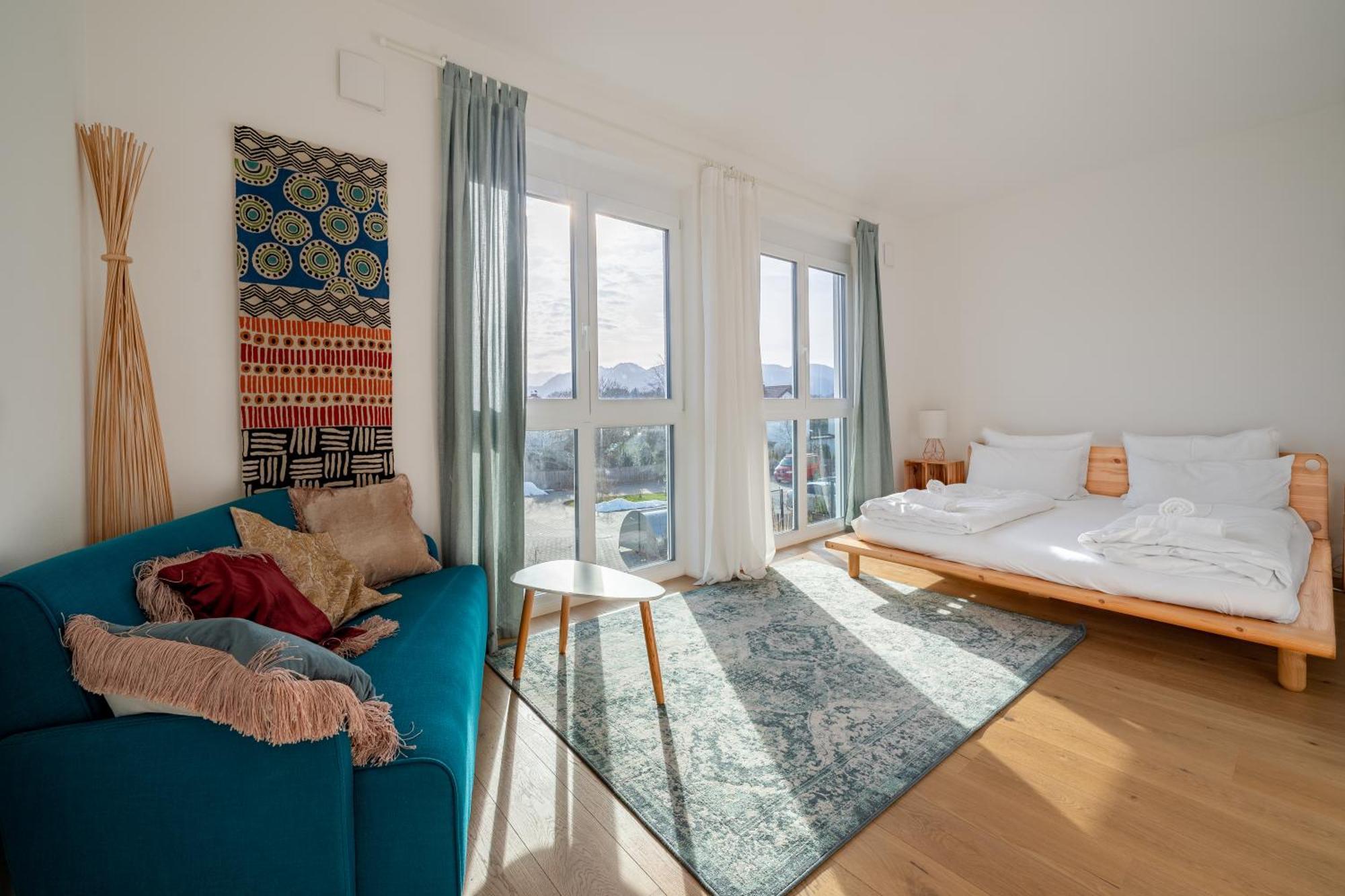 Liboria: Stylisches Haus; Sauna ; 4Min Zum See Seehausen am Staffelsee Ngoại thất bức ảnh
